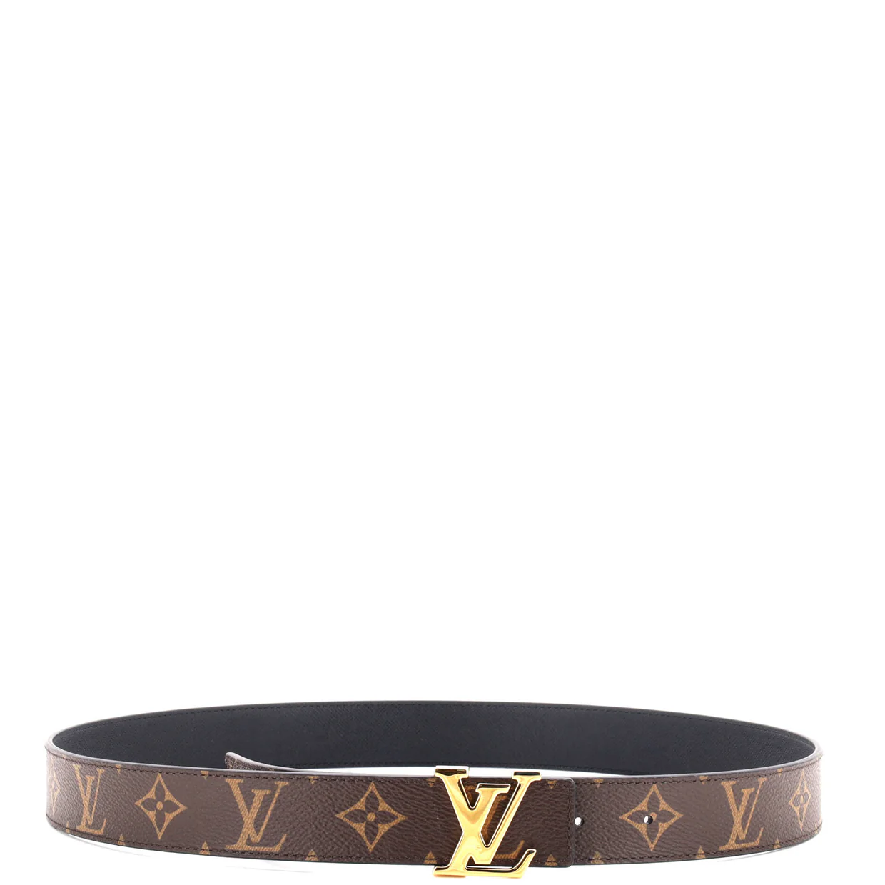 LV Iconic Reversible Belt Monogram Canvas and Leather Medium - Deep Luxury