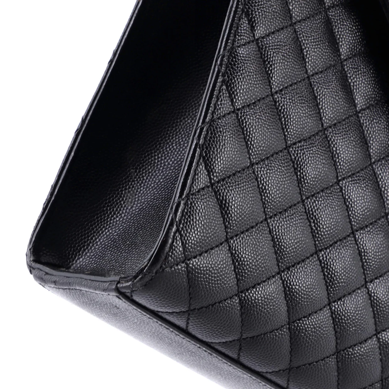 Classic Monogram Envelope Satchel Mixed Matelasse Leather Large - Deep Luxury