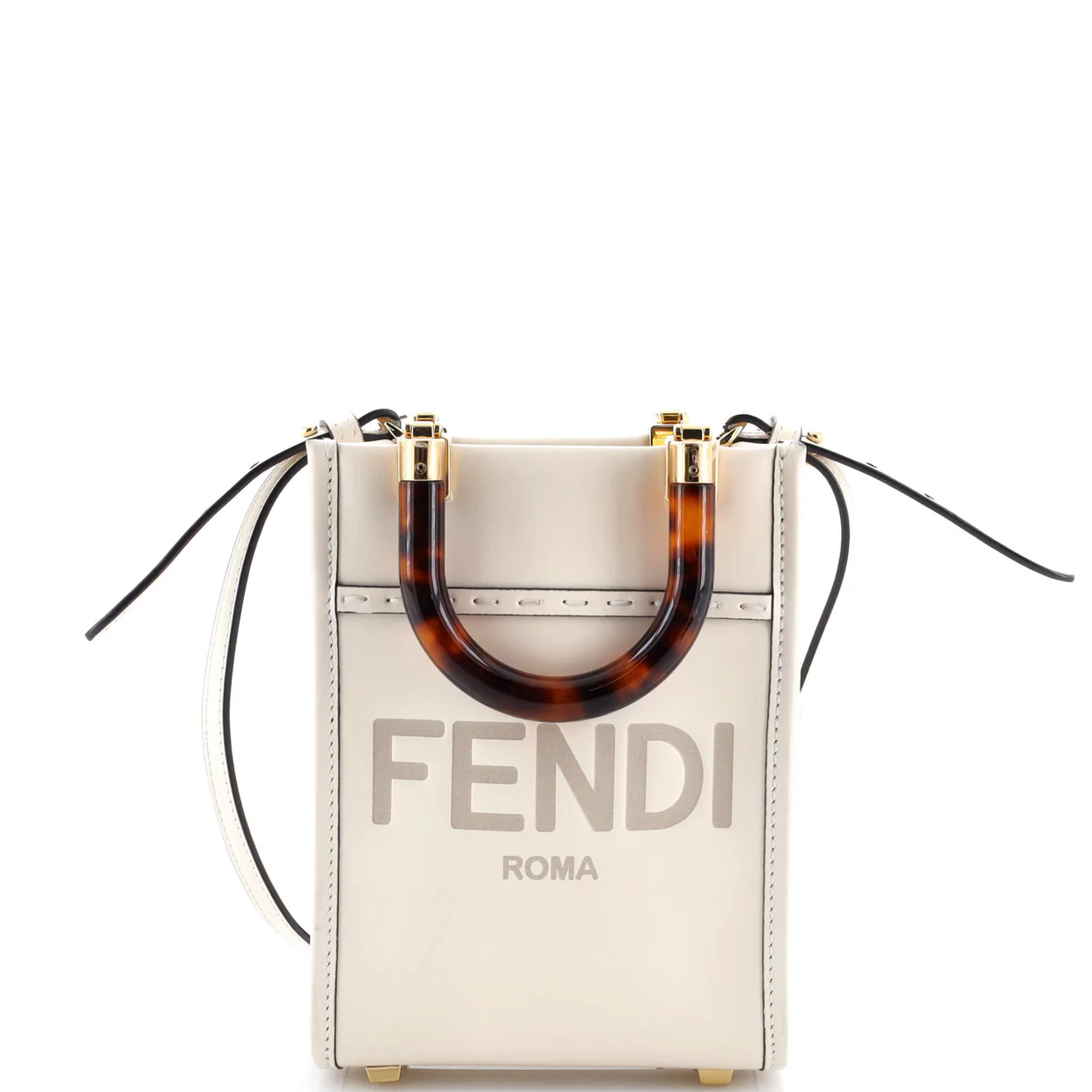 Sunshine Shopper Tote Leather Mini - Deep Luxury