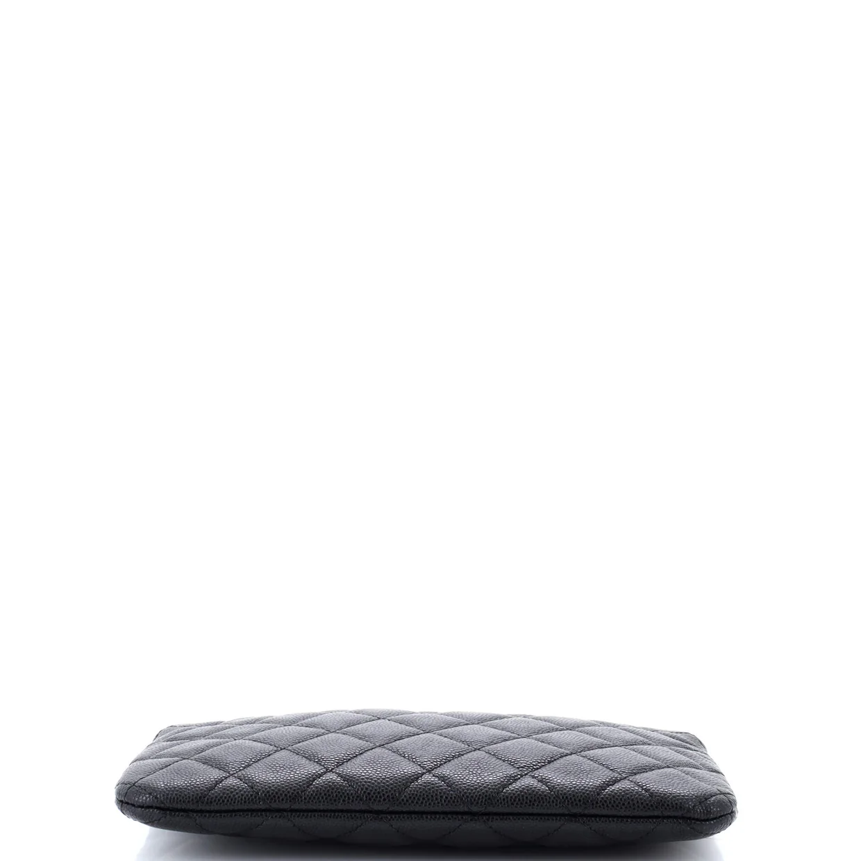 O Case Clutch Quilted Caviar Small - Deep Luxury