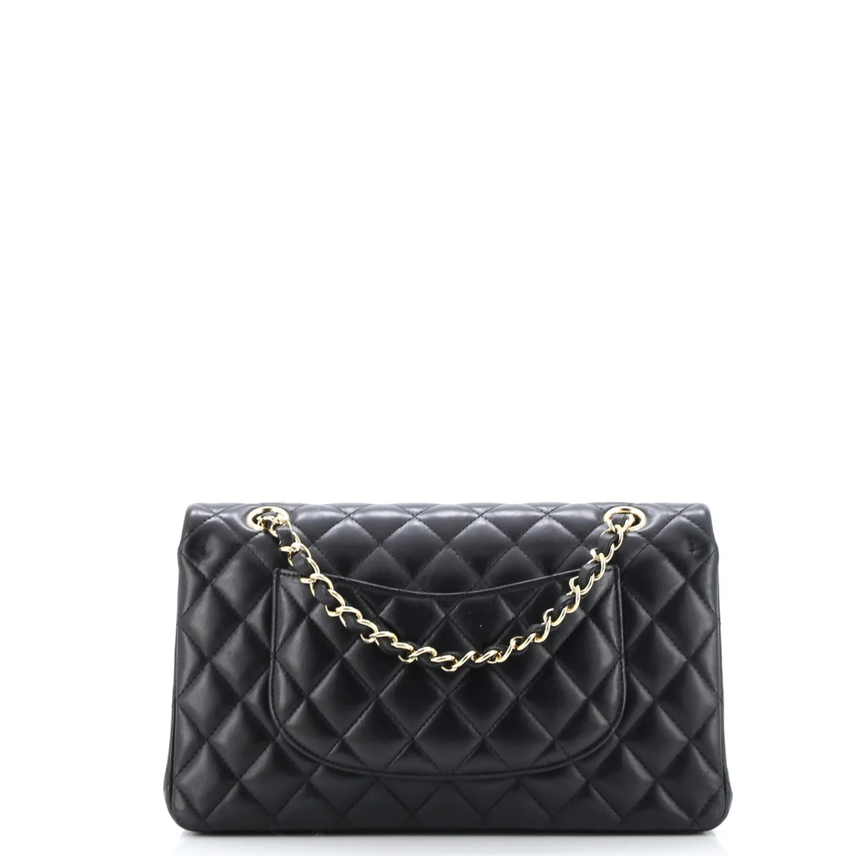 Classic Double Flap Bag Quilted Lambskin Medium - Deep Luxury