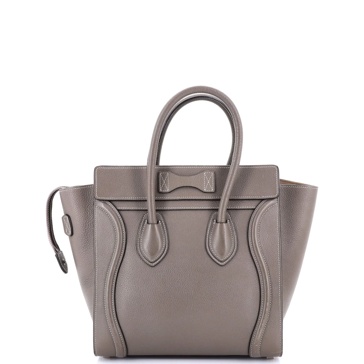 Luggage Bag Grainy Leather Micro - Deep Luxury