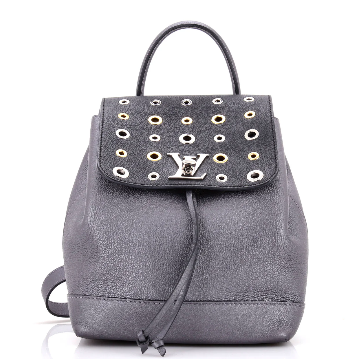 Lockme Backpack Eyelet Leather - Deep Luxury