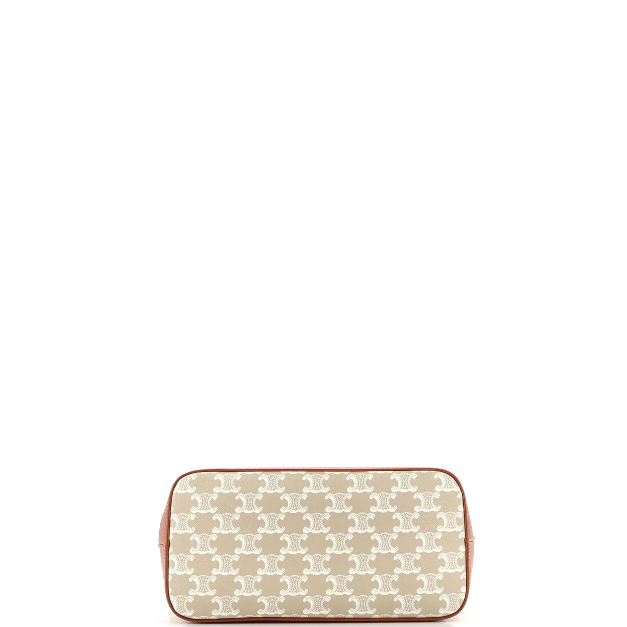 Cabas Tote Triomphe Coated Canvas Small - Deep Luxury