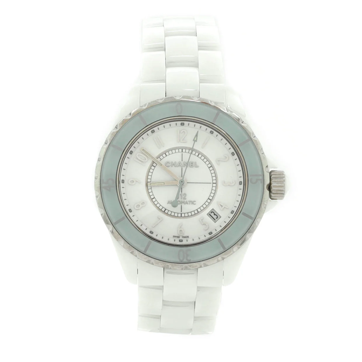 J12 Automatic Watch Ceramic and Stainless Steel 38 - Deep Luxury