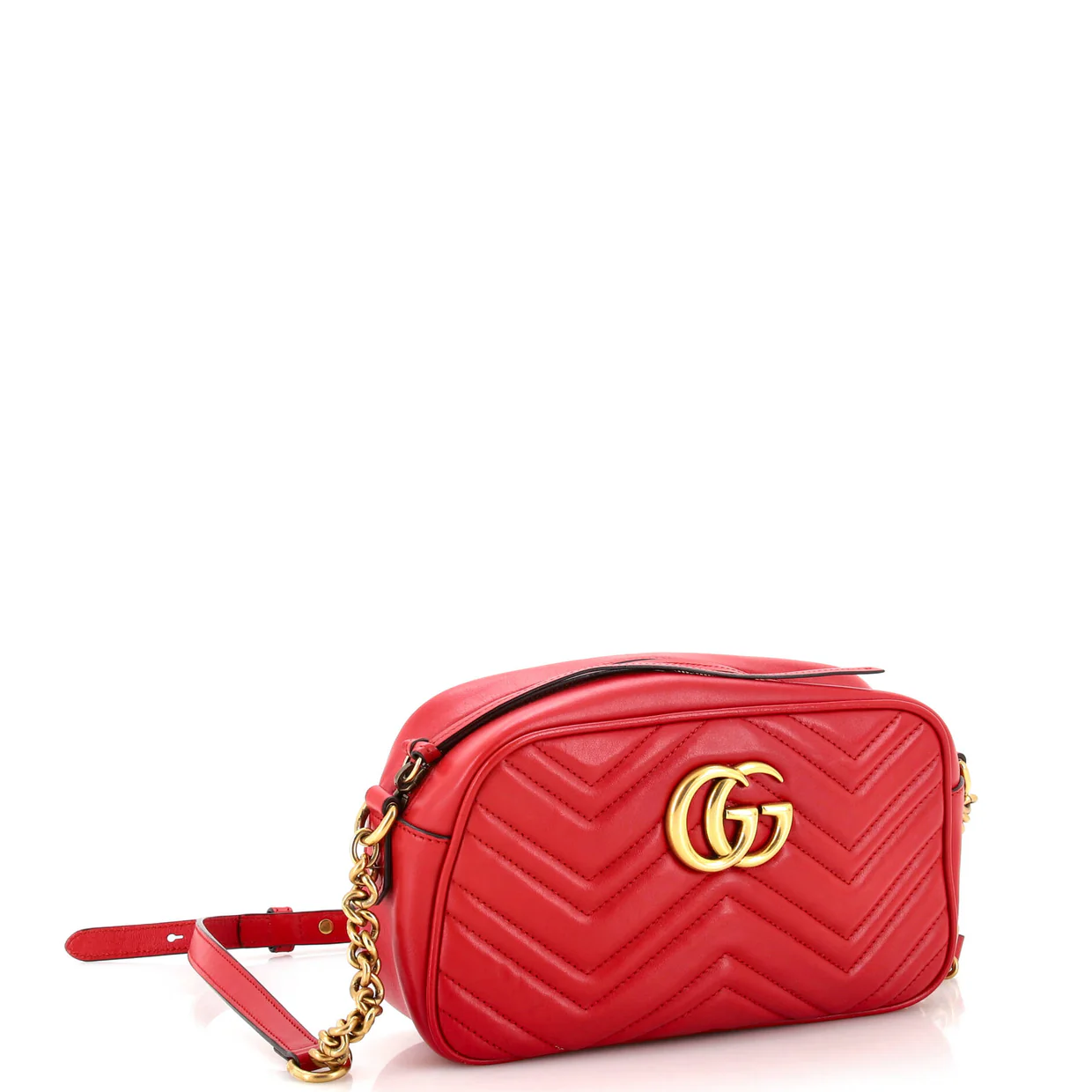 GG Marmont Shoulder Bag Matelasse Leather Small - Deep Luxury