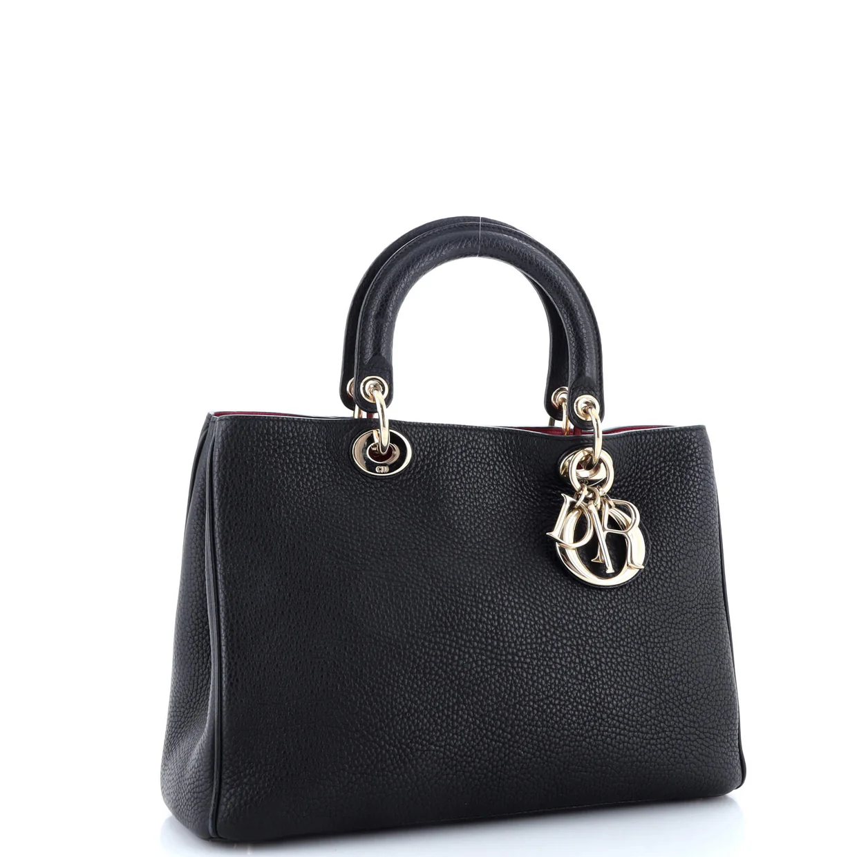 Diorissimo Tote Pebbled Leather Medium - Deep Luxury