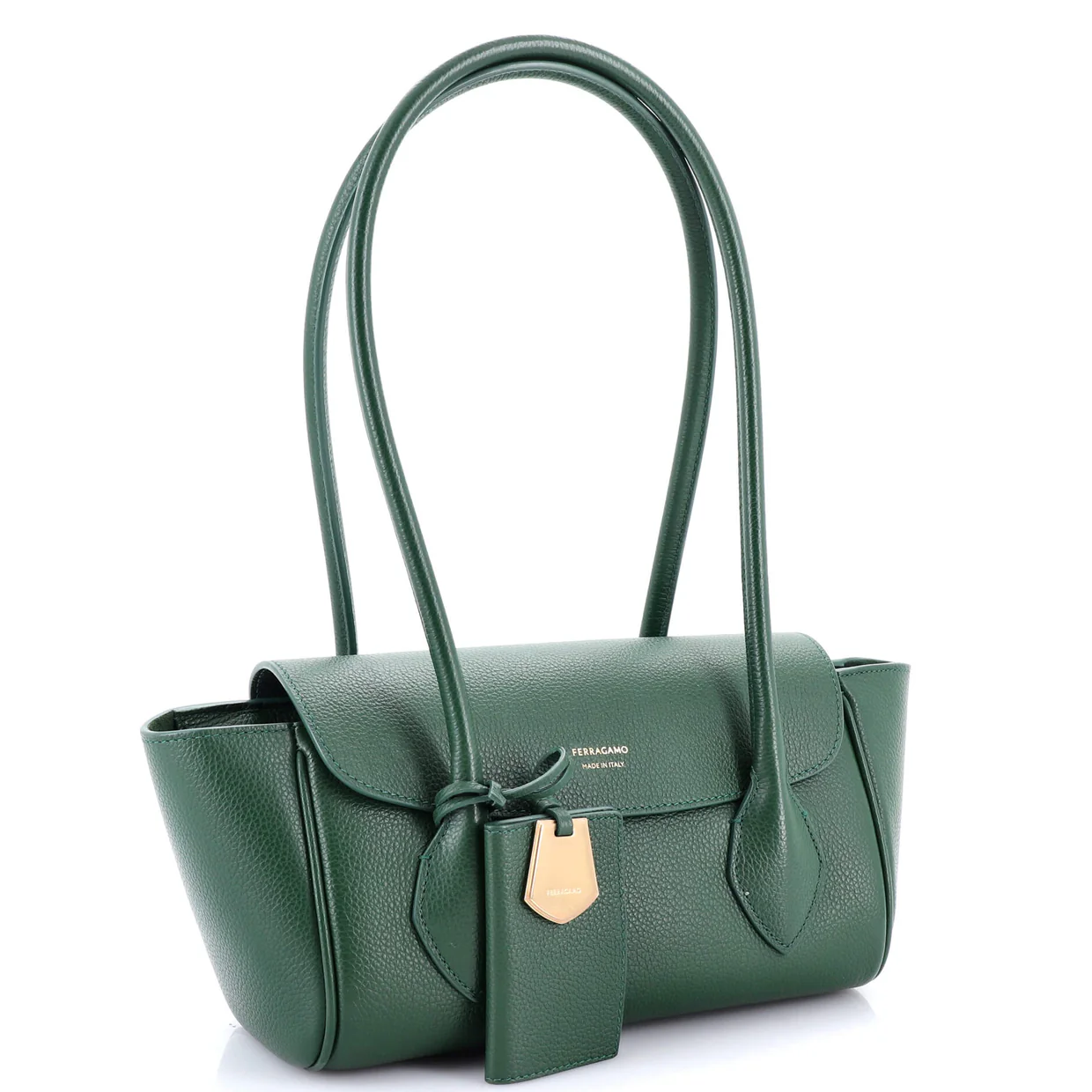 Firenze East West Tote Bag Leather Small - Deep Luxury