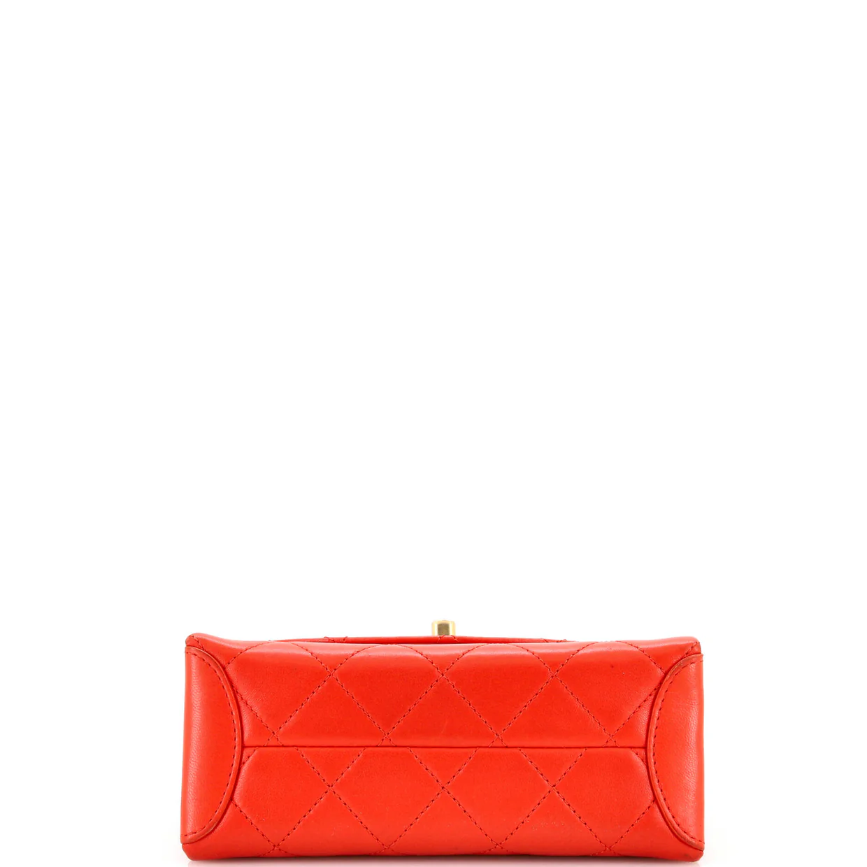 Trendy Spirit Top Handle Bag Quilted Lambskin Small - Deep Luxury