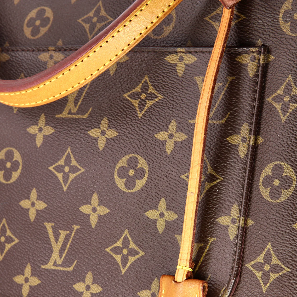 Cluny Top Handle Bag Monogram Canvas MM - Deep Luxury