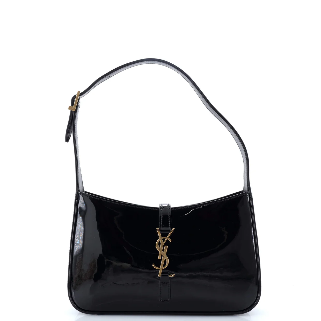 Le 5 a 7 Hobo Patent Small - Deep Luxury