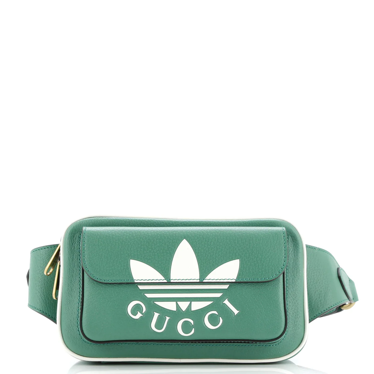 x adidas Zip Belt Bag Leather - Deep Luxury