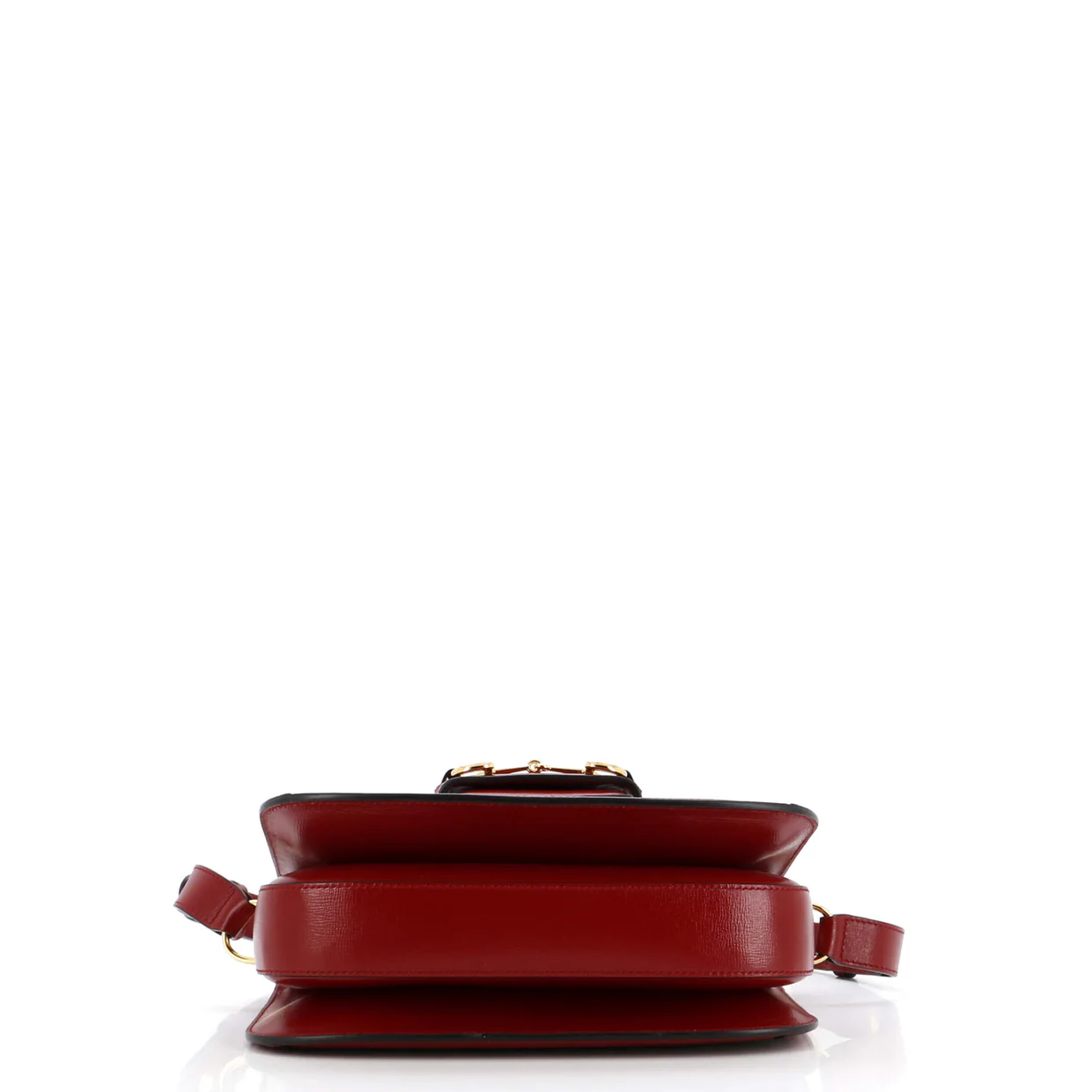 Horsebit 1955 Shoulder Bag GG Coated Canvas with Leather Small - Deep Luxury