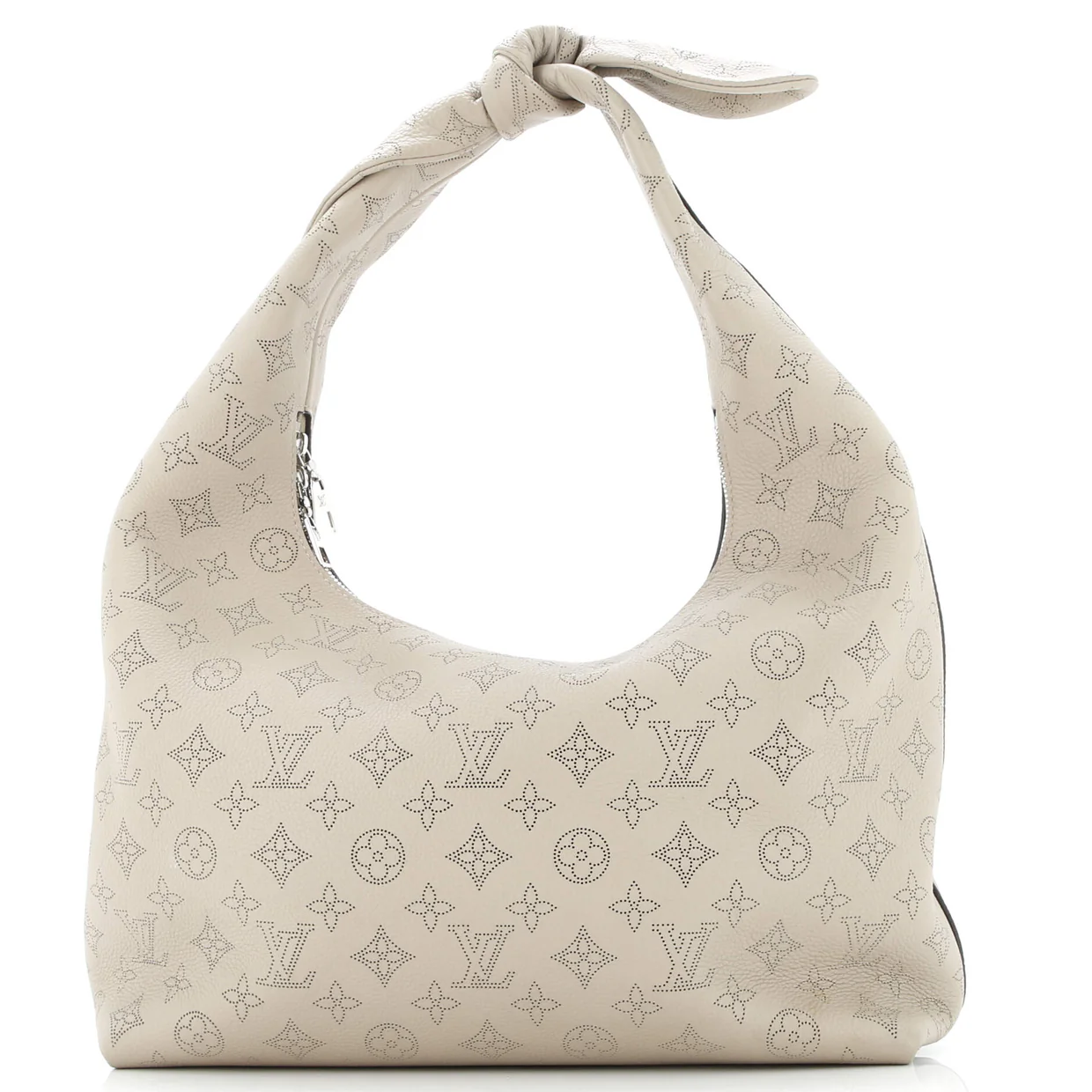 Why Knot Shoulder Bag Mahina Leather MM - Deep Luxury
