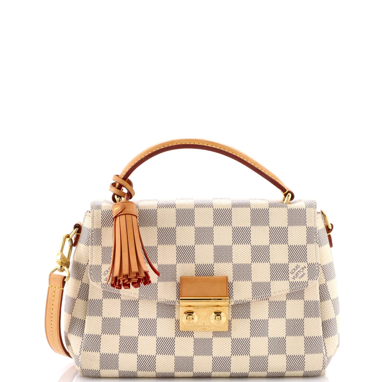 Croisette Handbag Damier - Deep Luxury