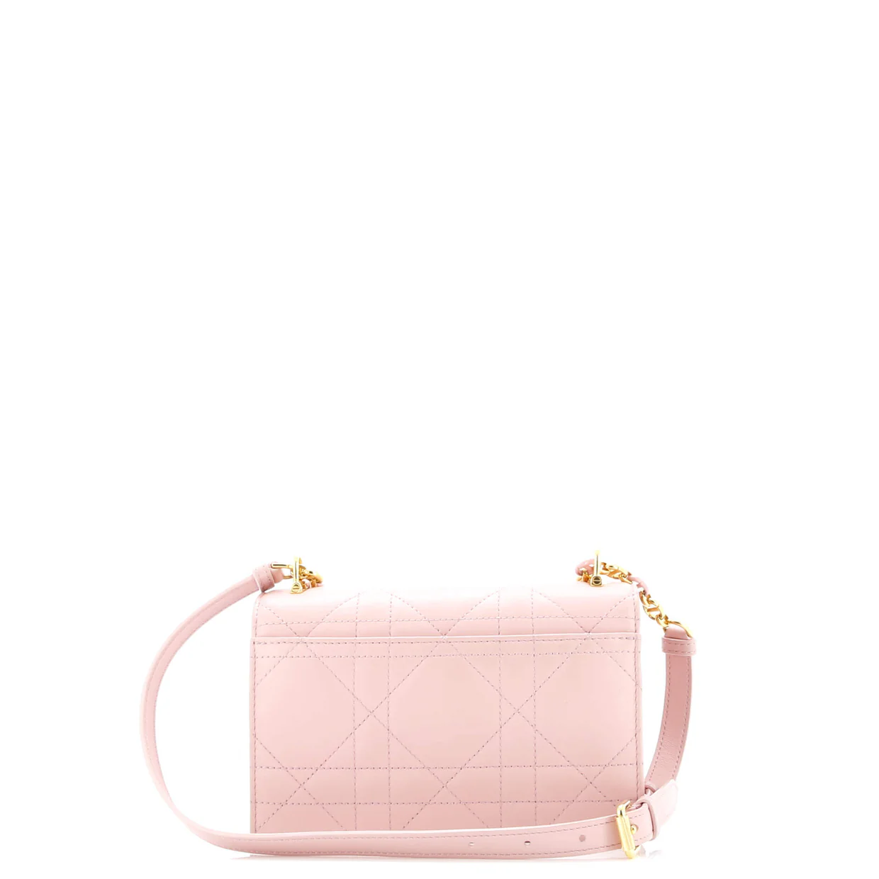 Miss Caro Flap Bag Cannage Quilt Calfskin Mini - Deep Luxury