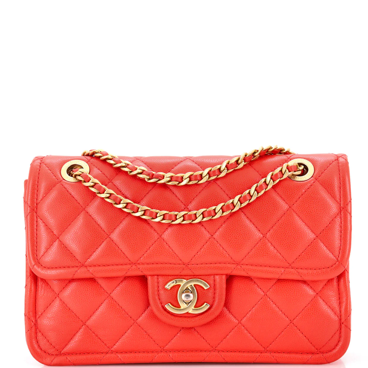 Sweet Classic Flap Bag Quilted Caviar Medium - Deep Luxury