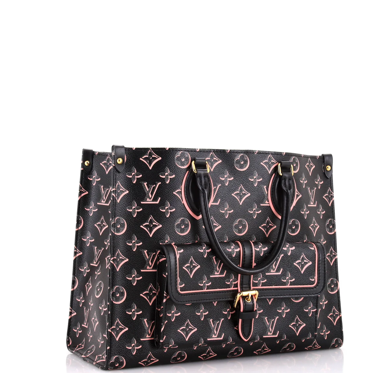 OnTheGo Tote Fall for You Monogram Canvas MM - Deep Luxury