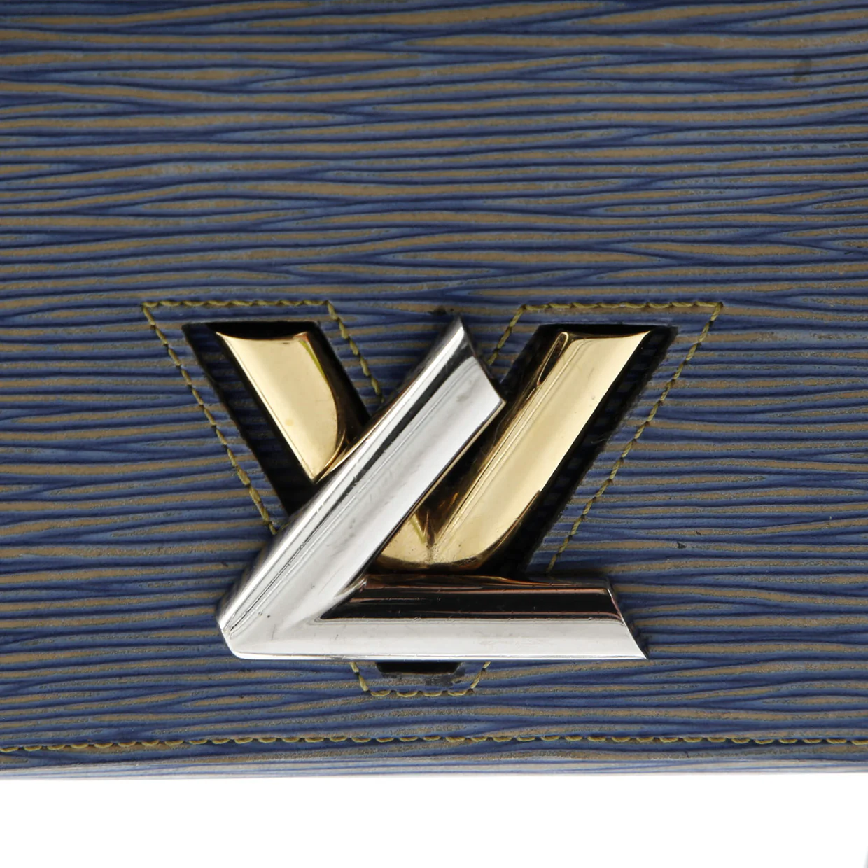 Twist Chain Wallet Epi Leather - Deep Luxury