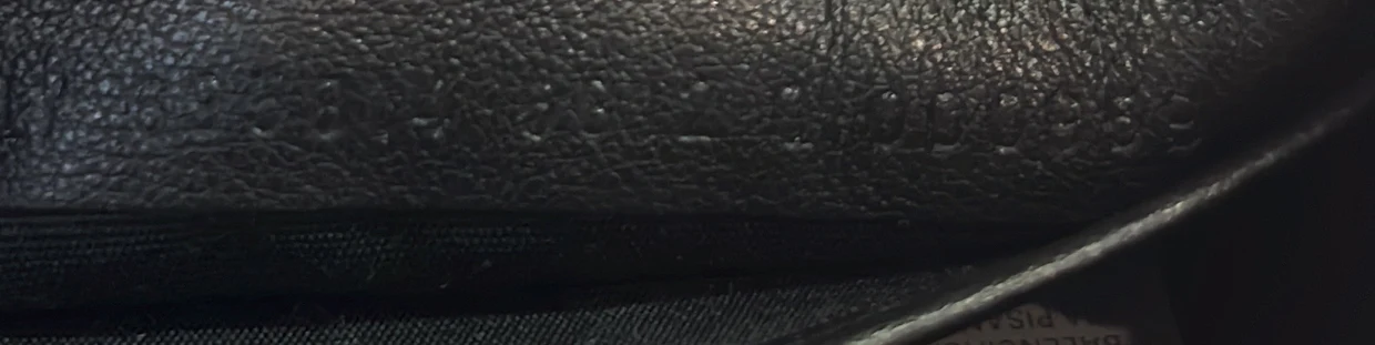 Le Cagole Giant Studs Shoulder Bag BB Monogram Denim Mini - Deep Luxury