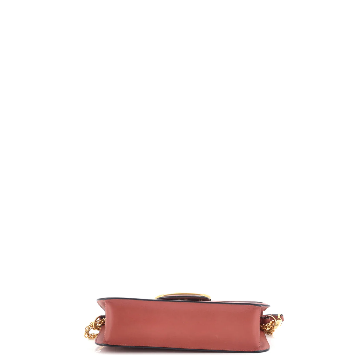 VLogo Loco Flap Shoulder Bag Leather Medium - Deep Luxury