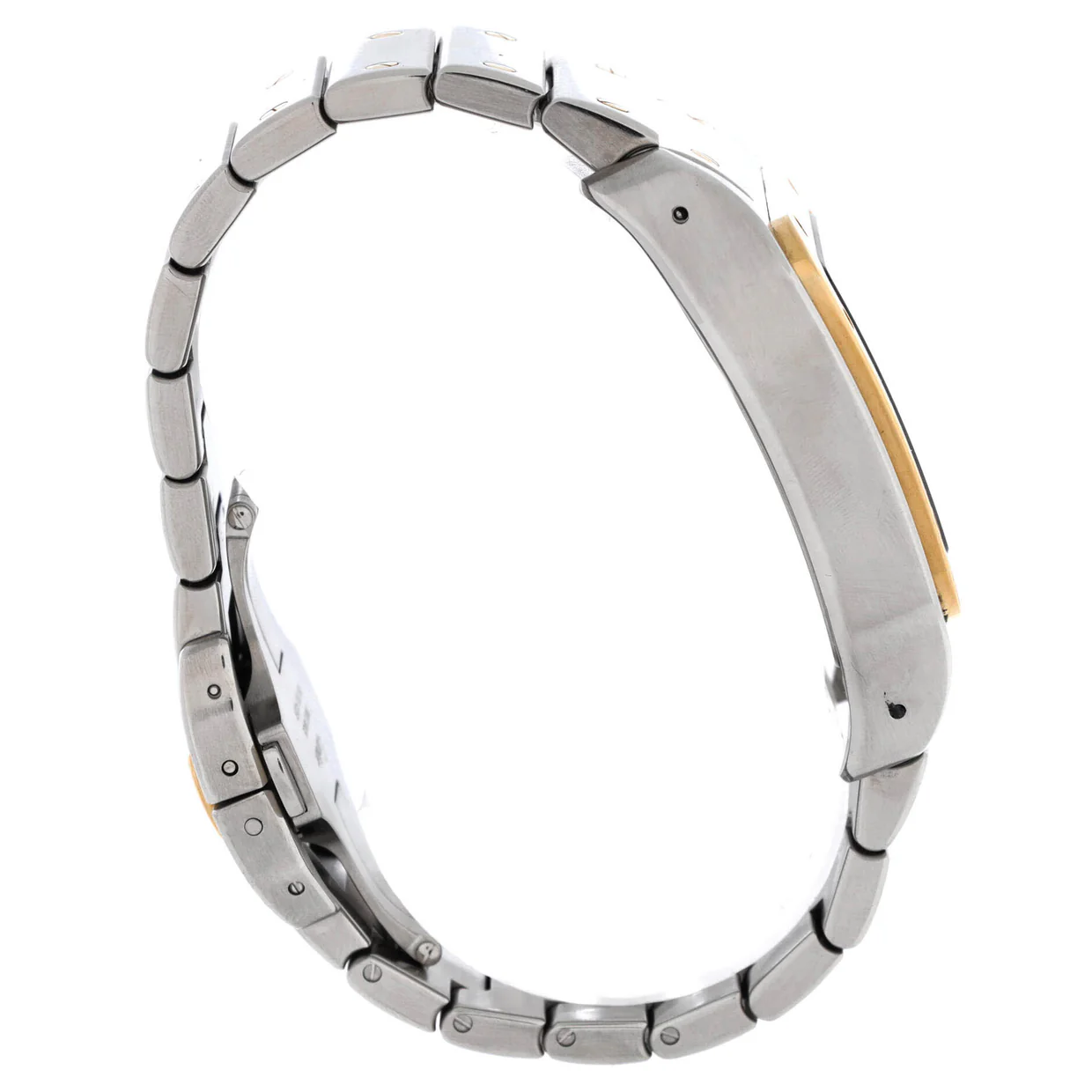 Santos 100 Automatic Watch Stainless Steel and Yellow Gold 40 - Deep Luxury