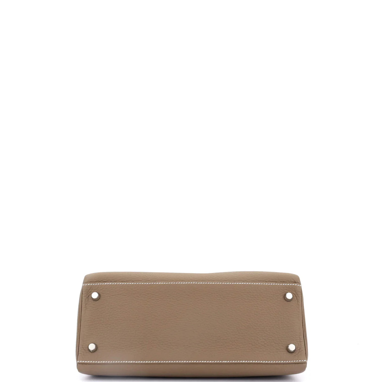 Kelly Handbag Grey Togo with Palladium Hardware 28 - Deep Luxury
