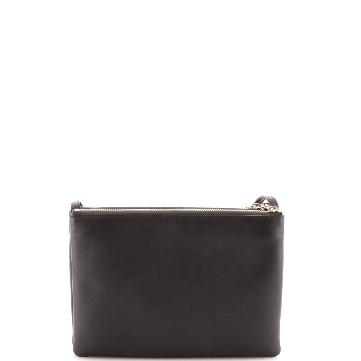 Trio Crossbody Bag Leather Large - Deep Luxury