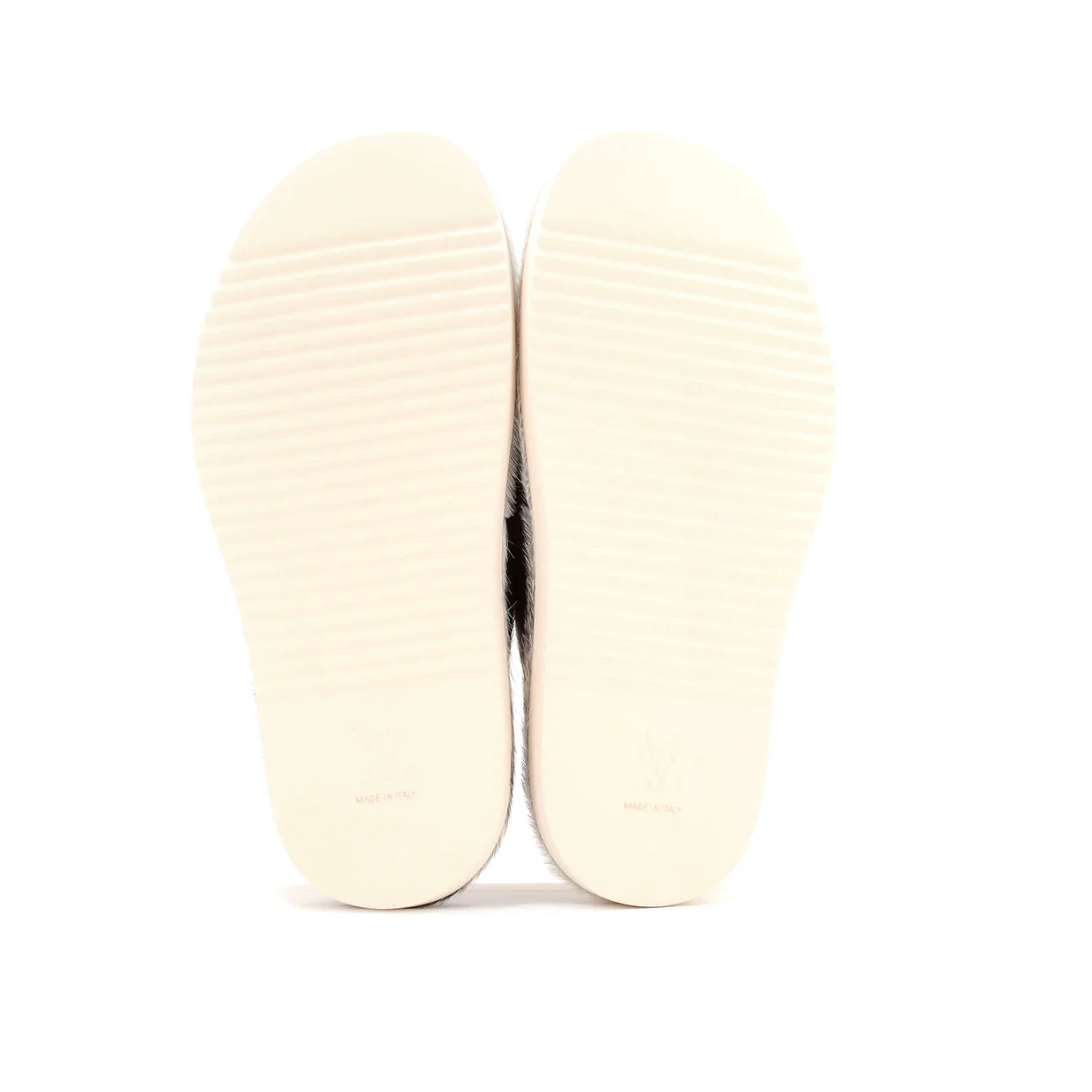 Men's LV Easy Mules Printed Pony Hair - Deep Luxury