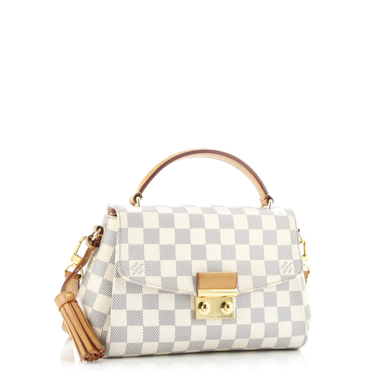 Croisette Handbag Damier - Deep Luxury