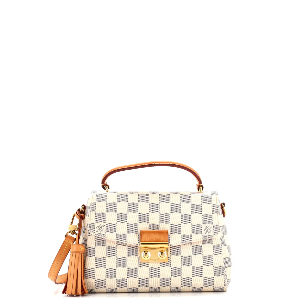 Croisette Handbag Damier - Deep Luxury