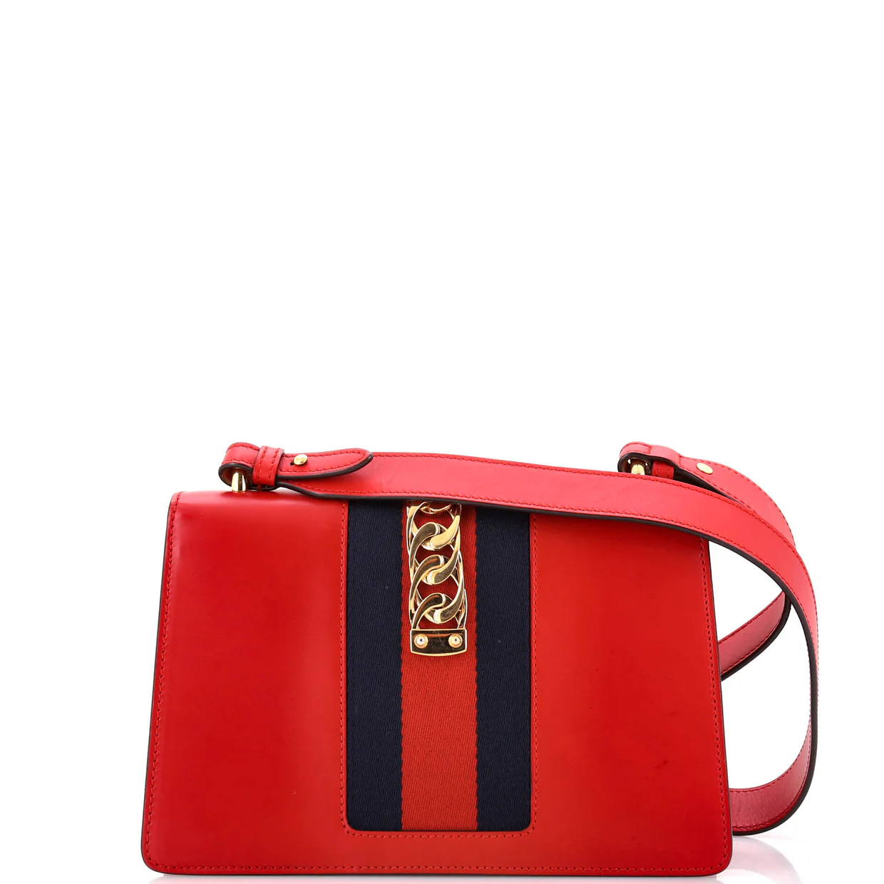 Sylvie Shoulder Bag Leather Small - Deep Luxury