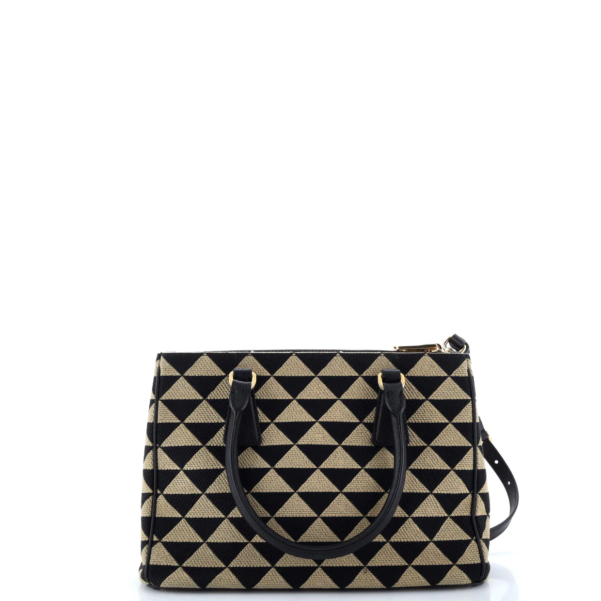 Symbole Galleria Double Zip Tote Jacquard Small - Deep Luxury