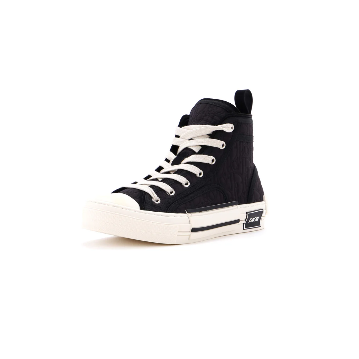 Men's B23 High-Top Sneakers Quilted Oblique Nylon - Deep Luxury