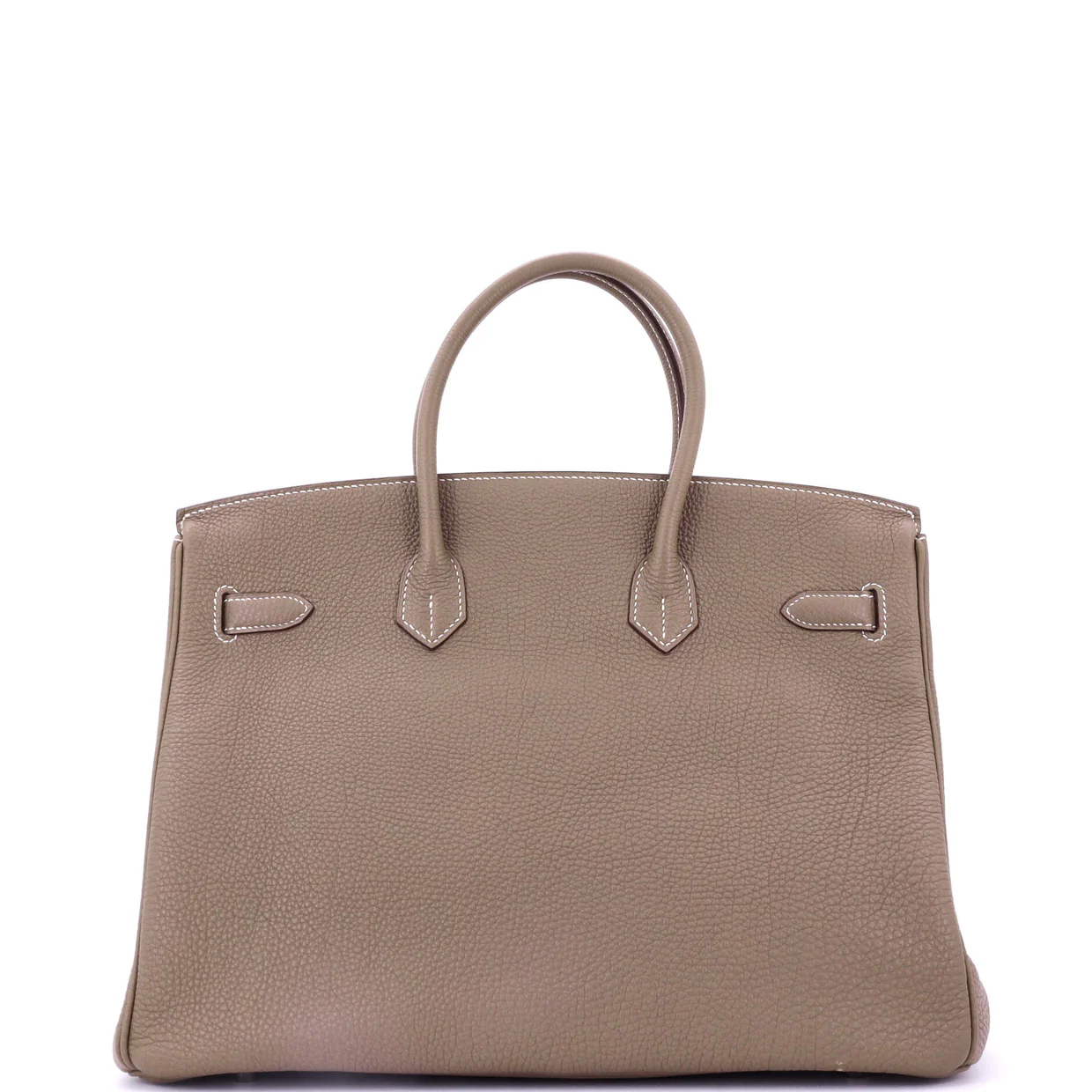 Birkin Handbag Grey Togo with Palladium Hardware 35 - Deep Luxury