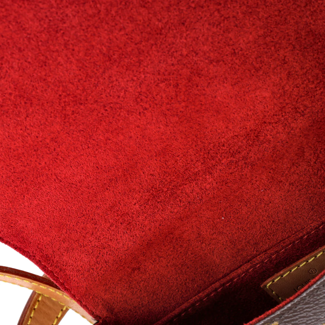 Tambourine Handbag Monogram Canvas - Deep Luxury