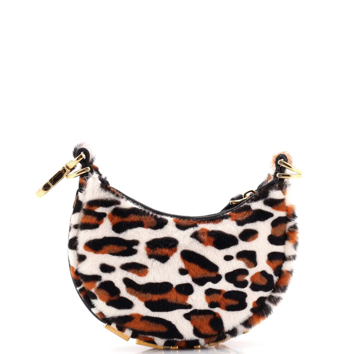 Fendigraphy Bag Printed Pony Hair Nano - Deep Luxury