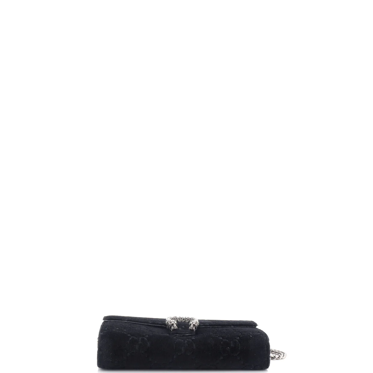 Dionysus Chain Wallet GG Velvet Small - Deep Luxury