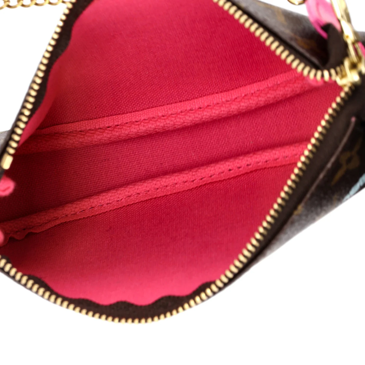 Pochette Accessoires Limited Edition Vivienne Xmas Monogram Canvas Mini - Deep Luxury