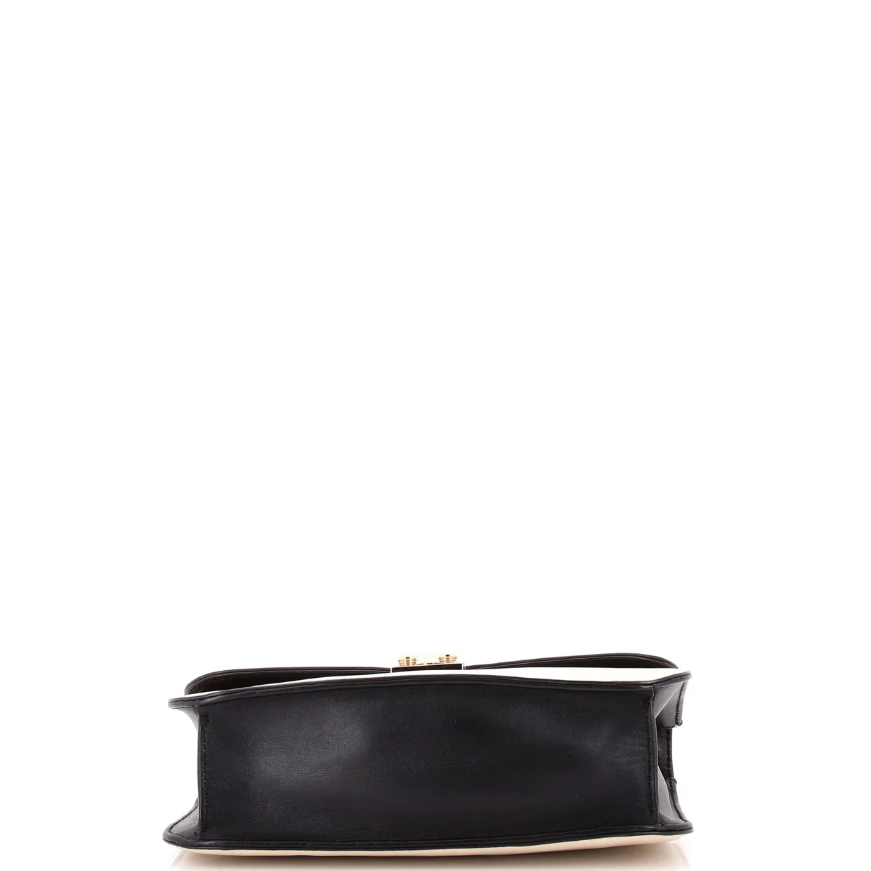 Glam Lock Shoulder Bag Leather Medium - Deep Luxury