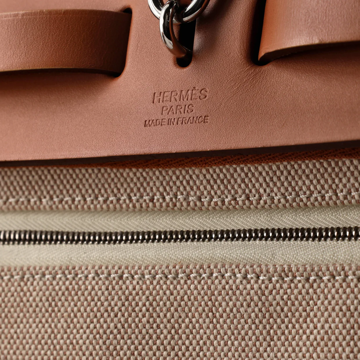 Herbag Zip Pegase Pop Toile and Leather 31 - Deep Luxury