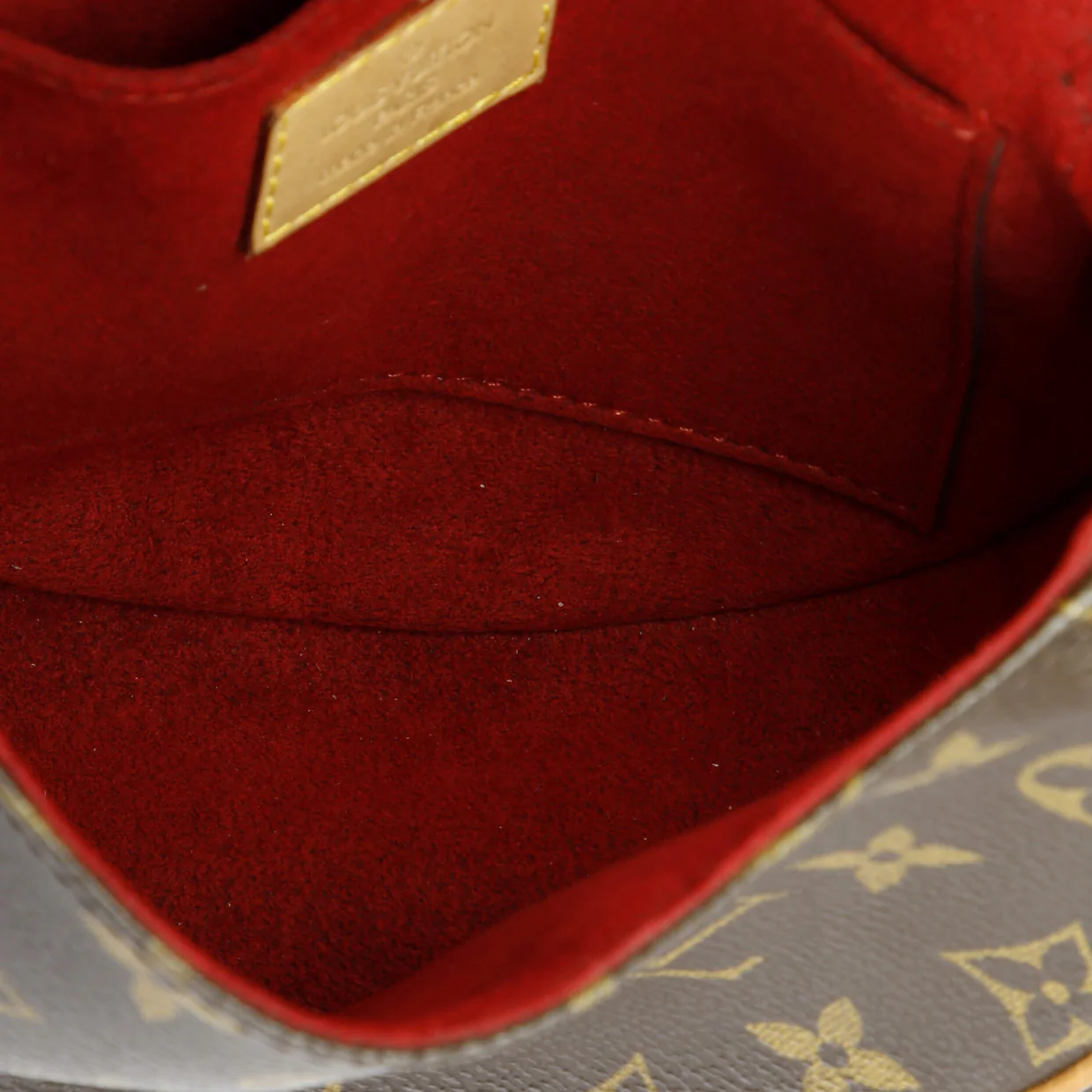 Tambourine Handbag Monogram Canvas - Deep Luxury