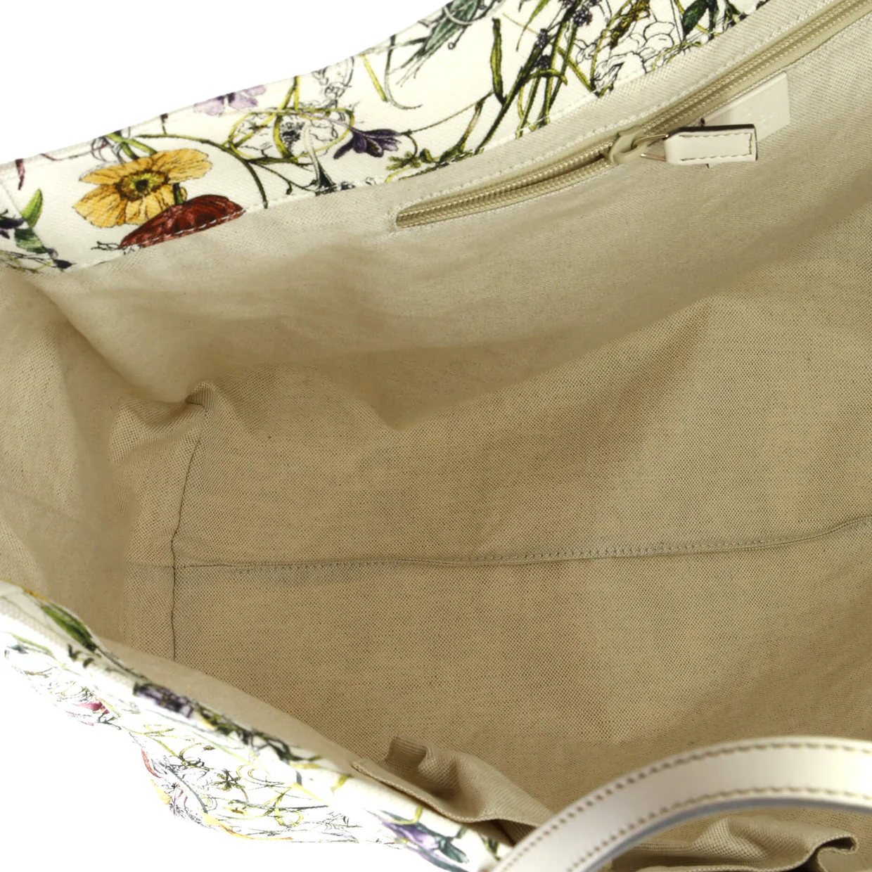 Open Tote Flora Canvas Large - Deep Luxury