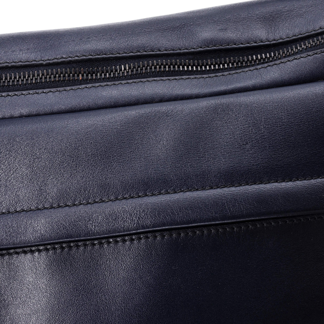 Double Buckle Flap Camera Bag Soft Calf Medium - Deep Luxury