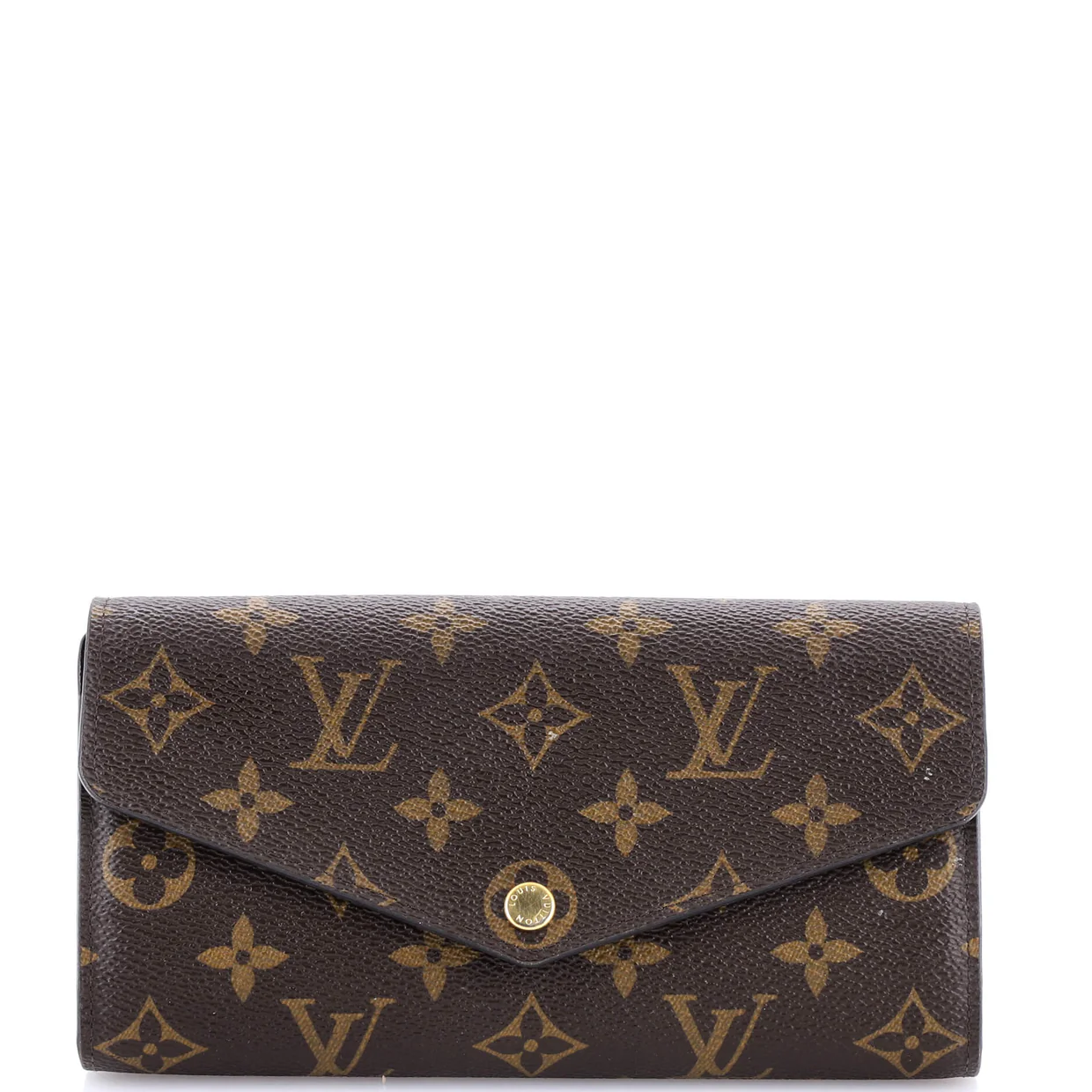Sarah Wallet NM Monogram Canvas - Deep Luxury