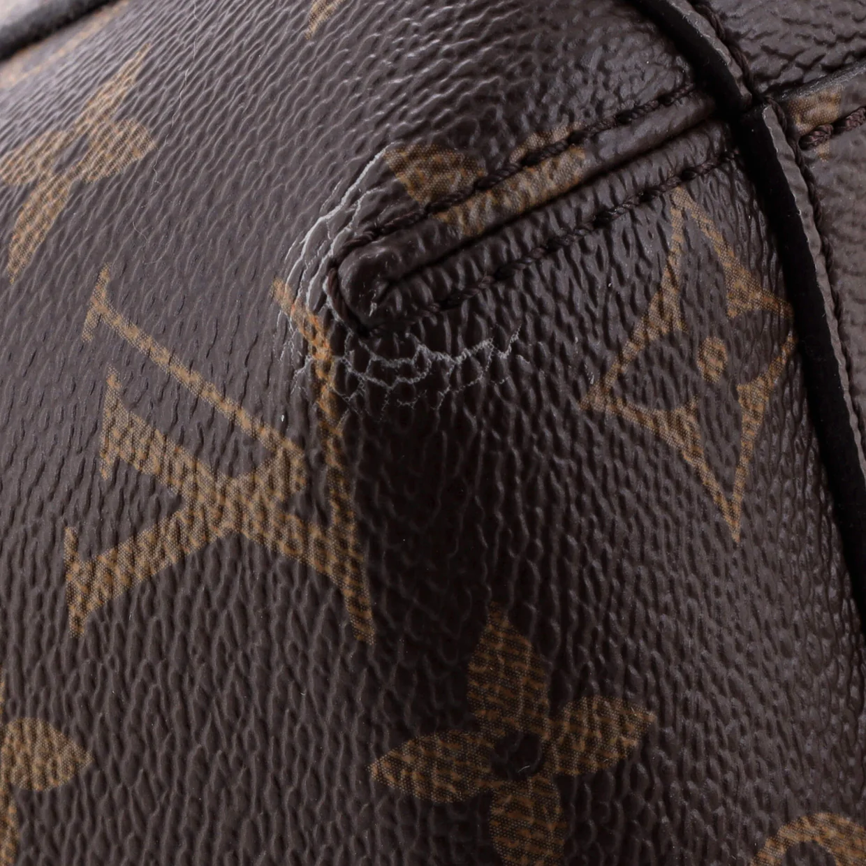 Montaigne Handbag Monogram Canvas MM - Deep Luxury