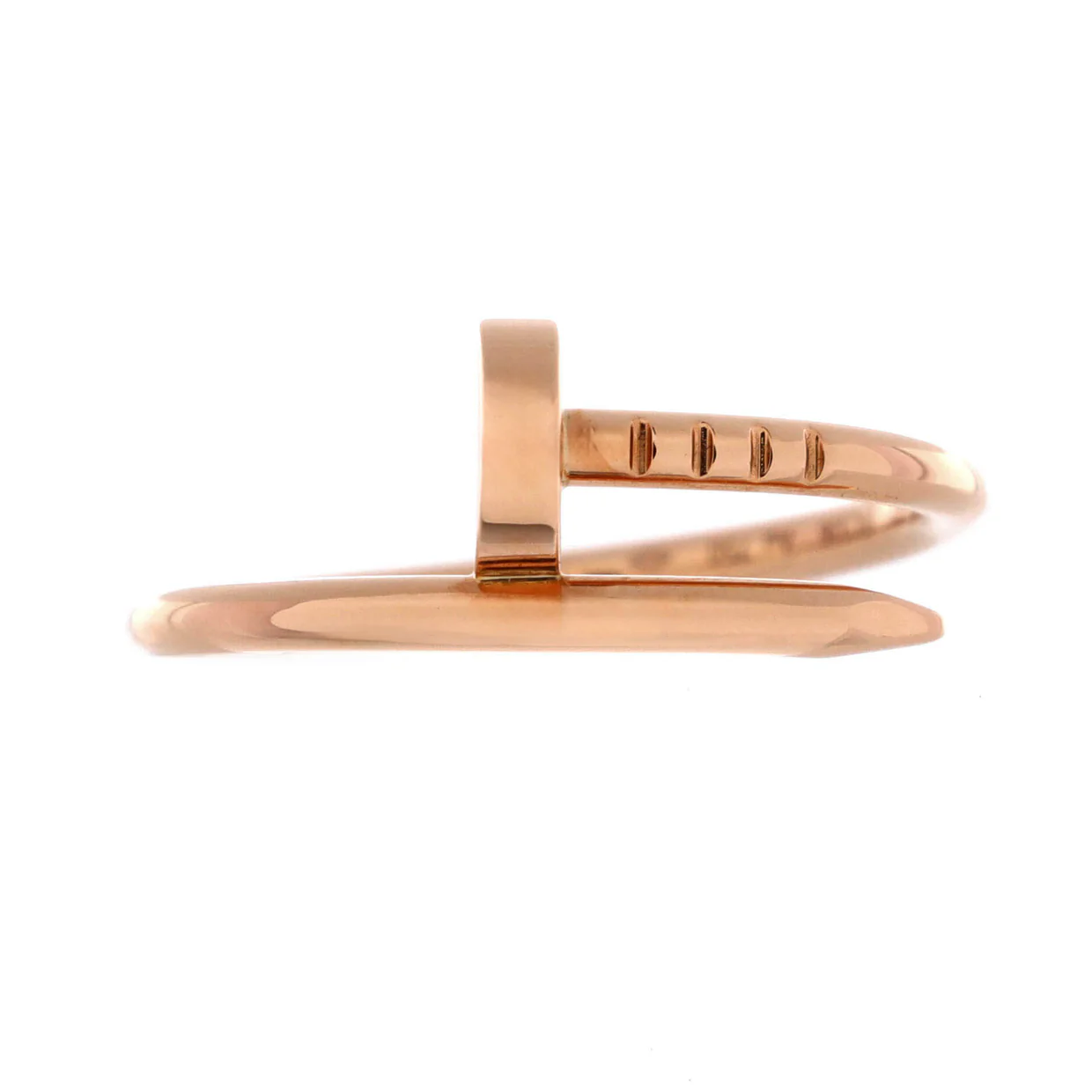 Juste un Clou Ring 18K Rose Gold Small - Deep Luxury