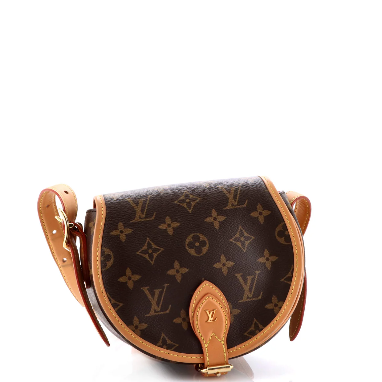 Tambourin NM Handbag Monogram Canvas - Deep Luxury