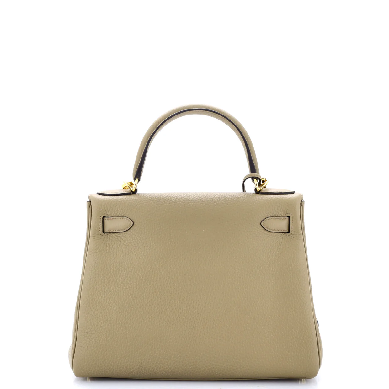 Kelly Handbag Light Clemence with Gold Hardware 28 - Deep Luxury