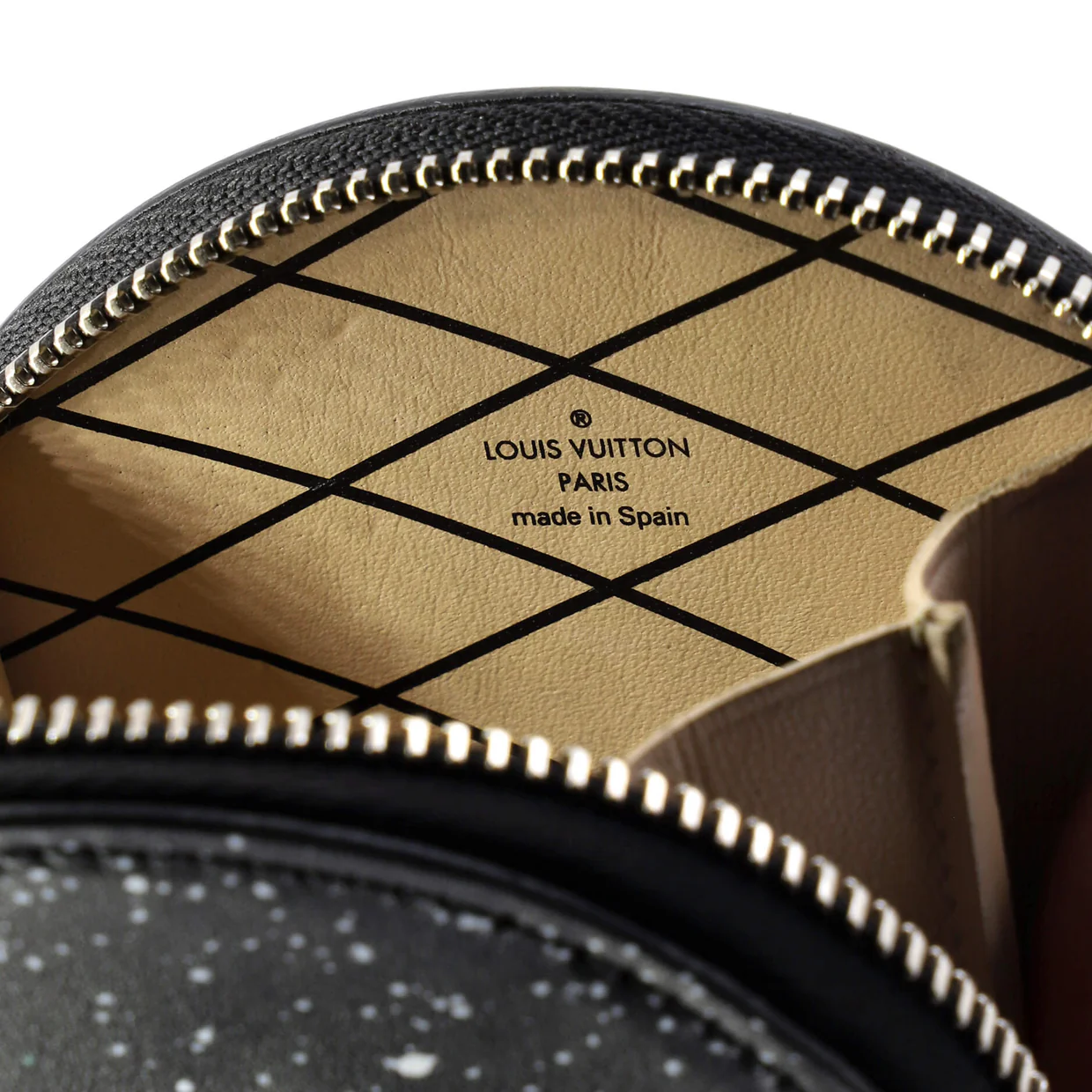 Boite Chapeau Coin Purse Limited Edition Splash Leather - Deep Luxury